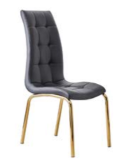 2650BK-GOLD | DINING CHAIR