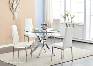 2800WH-CHROME | DINING CHAIR