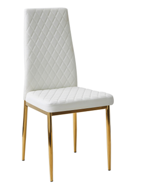 2800WH-GOLD | DINING CHAIR