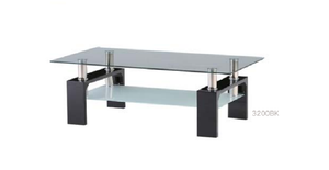 3200 WH | RD| BK COFFEE TABLE