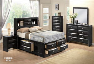 8910 | QUEEN SIZE BED WITH STORAGE